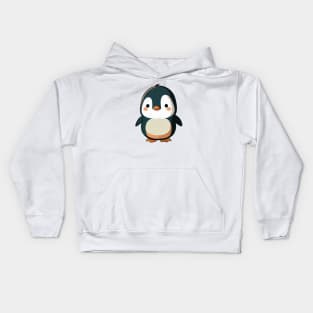 Cute Kawaii Penguin Cartoon Kids Hoodie